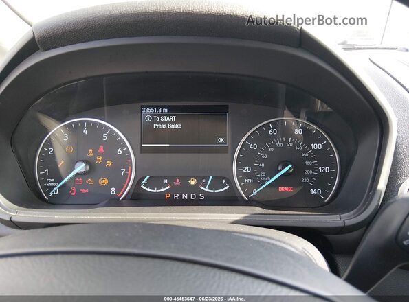 MAJ6S3GL9LC384875 2020 FORD ECOSPORT Silver Вид задніх сидінь