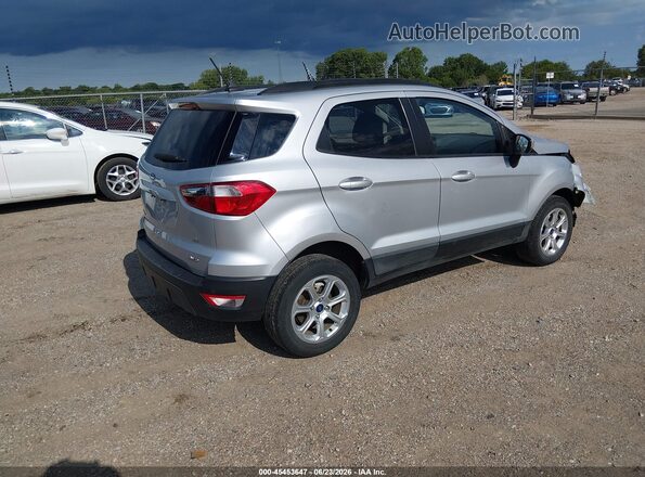 MAJ6S3GL9LC384875 2020 FORD ECOSPORT Silver Задня права чверть