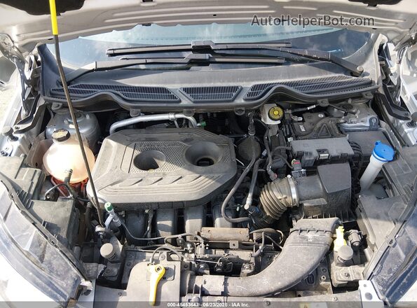 MAJ6S3GL9LC384875 2020 FORD ECOSPORT Silver Вид ззаду