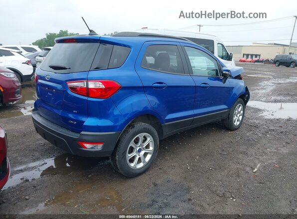MAJ6S3GL9LC392801 2020 FORD ECOSPORT Blue Tył prawy
