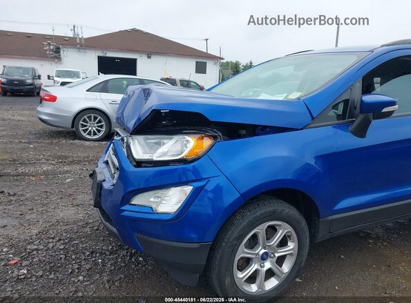 MAJ6S3GL9LC392801 2020 FORD ECOSPORT Blue Widok z przodu