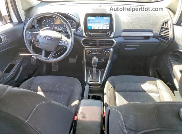 MAJ6S3GLXKC290227 2019 FORD ECOSPORT White 