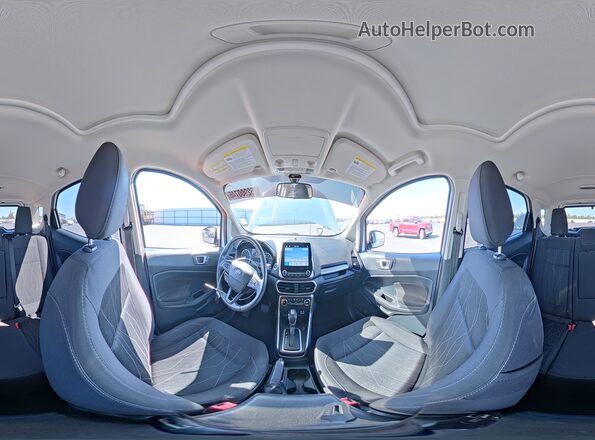 MAJ6S3GLXKC290227 2019 FORD ECOSPORT White 