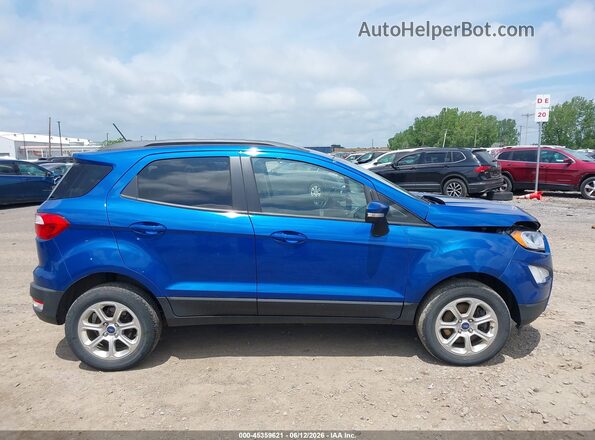 MAJ6S3GLXKC292964 2019 FORD ECOSPORT Blue სალონის 360-გრადუსიანი ხედი