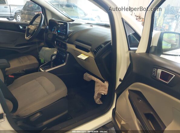 MAJ6S3GLXKC304935 2019 FORD ECOSPORT White Vista interior delantera