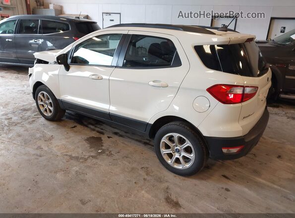 MAJ6S3GLXKC304935 2019 FORD ECOSPORT White Trasero izquierdo