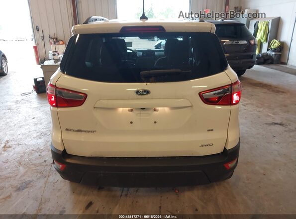 MAJ6S3GLXKC304935 2019 FORD ECOSPORT White 