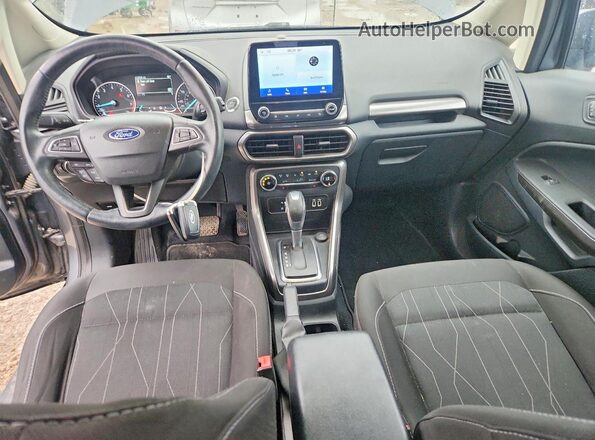 MAJ6S3GLXLC328718 2020 FORD ECOSPORT Gray Առջևի վահանակի տեսք