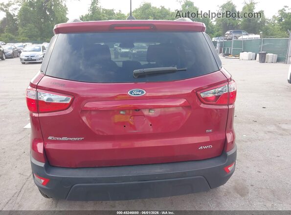 MAJ6S3GLXLC346927 2020 FORD ECOSPORT Maroon 