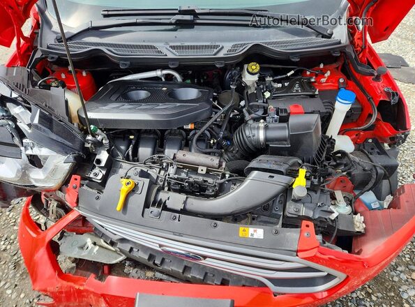 MAJ6S3GLXMC423281 2021 FORD ECOSPORT Red Շարժիչի բաժամունքի տեսք