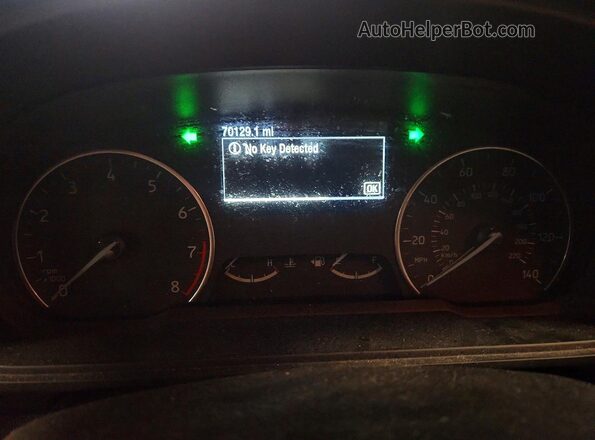 MAJ6S3JL0KC309215 2019 FORD ECOSPORT Black Սարքավորումների վահանակի տեսք