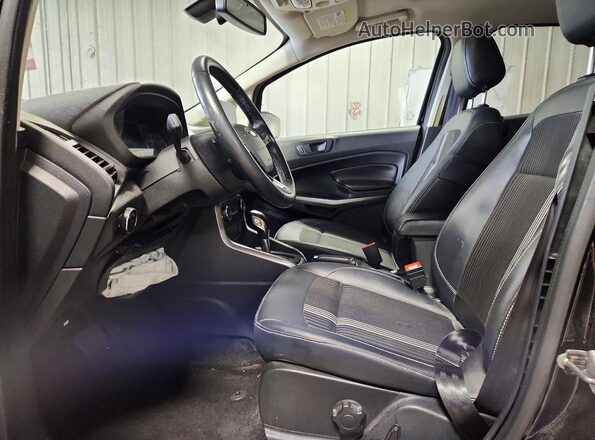 MAJ6S3JL0KC309215 2019 FORD ECOSPORT Black Սալոնի դիմացի տեսք