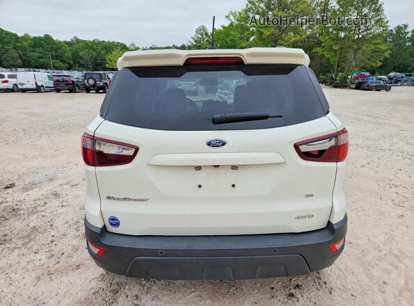 MAJ6S3JL1LC359137 2020 FORD ECOSPORT White Հետևի տեսք