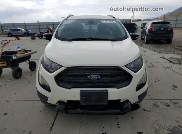MAJ6S3JL1LC384085 2020 FORD ECOSPORT White Вид спереду