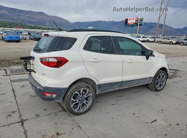MAJ6S3JL1LC384085 2020 FORD ECOSPORT White Задня права чверть
