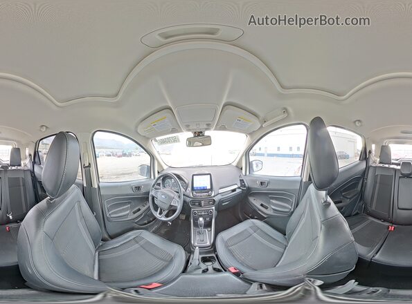 MAJ6S3JL1LC384085 2020 FORD ECOSPORT White Вид наклейки з VIN-кодом