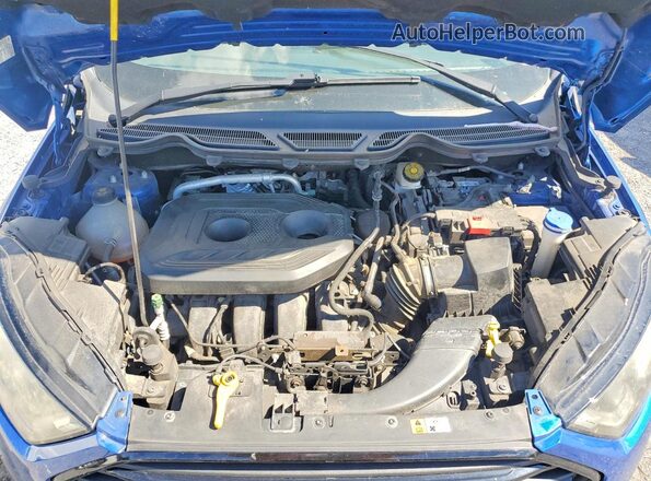 MAJ6S3JL3KC286948 2019 FORD ECOSPORT Blue Вид задньої частини салону