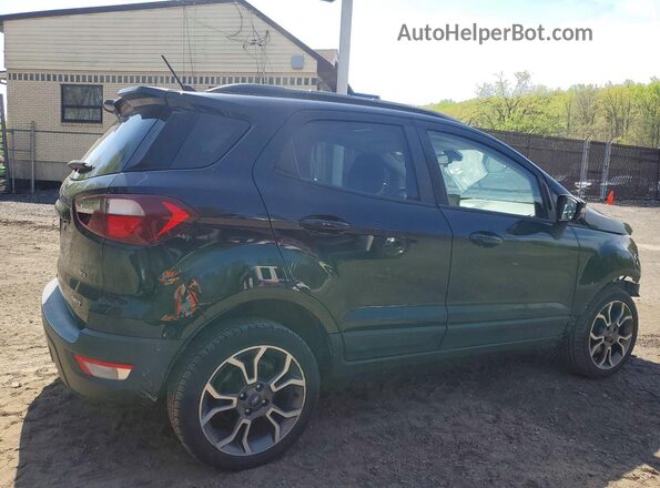 MAJ6S3JL3KC309791 2019 FORD ECOSPORT Black Rear right