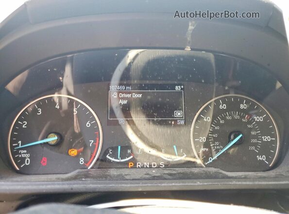 MAJ6S3JL3KC309791 2019 FORD ECOSPORT Black Instrument cluster view