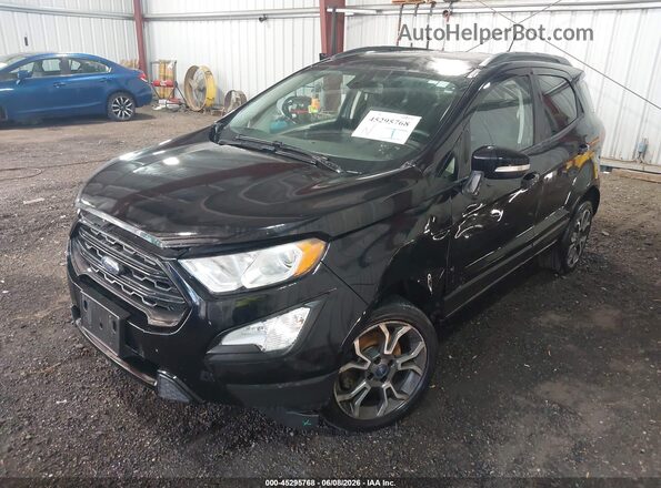 MAJ6S3JL4KC267504 2019 FORD ECOSPORT Black Front left