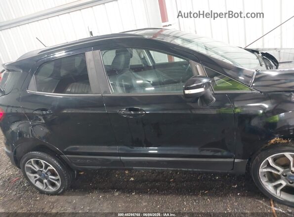 MAJ6S3JL4KC267504 2019 FORD ECOSPORT Black Rear interior view