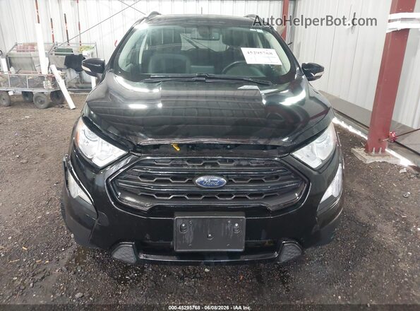 MAJ6S3JL4KC267504 2019 FORD ECOSPORT Black Instrument cluster view