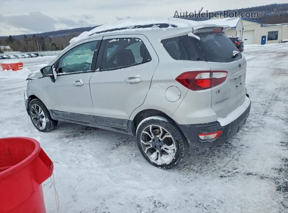 MAJ6S3JL5KC282058 2019 FORD ECOSPORT Серебряный Задняя левая четверть