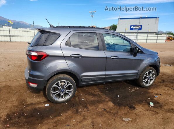 MAJ6S3JL5LC389516 2020 FORD ECOSPORT Gray Trasero derecho