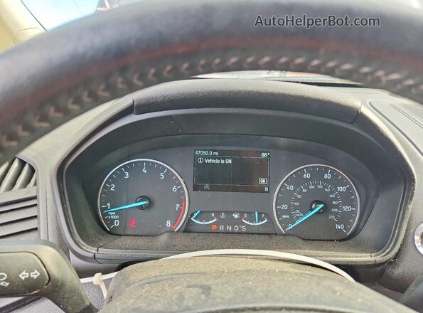 MAJ6S3JL5LC389516 2020 FORD ECOSPORT Gray Vista del cuadro de instrumentos