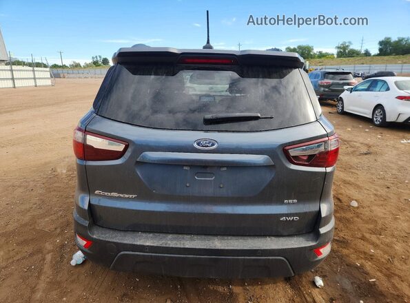 MAJ6S3JL5LC389516 2020 FORD ECOSPORT Gray Vista trasera