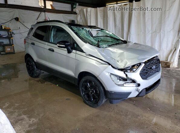 MAJ6S3JL5MC399187 2021 FORD ECOSPORT Silver Delantero derecho
