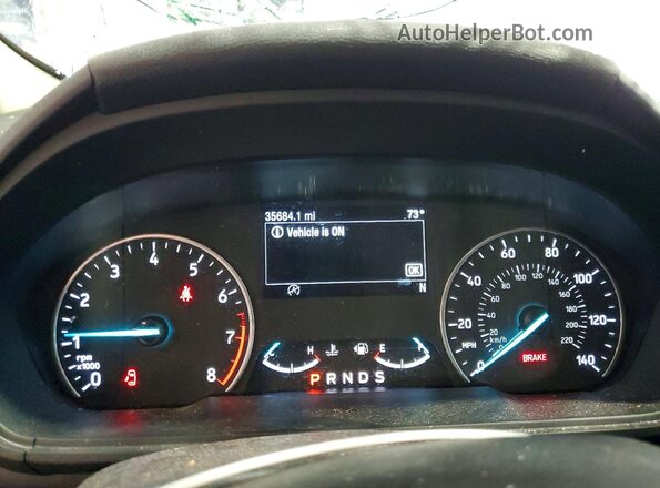 MAJ6S3JL5MC399187 2021 FORD ECOSPORT Silver Vista del cuadro de instrumentos