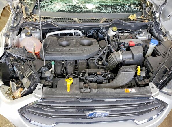 MAJ6S3JL5MC399187 2021 FORD ECOSPORT Silver Vista del compartimento del motor