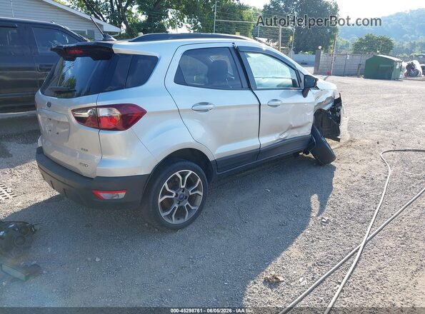 MAJ6S3JL6LC392361 2020 FORD ECOSPORT Silver Tył prawy