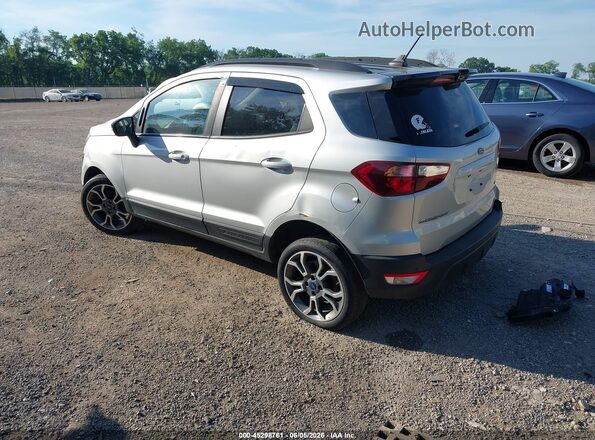MAJ6S3JL6LC392361 2020 FORD ECOSPORT Silver Tył lewy