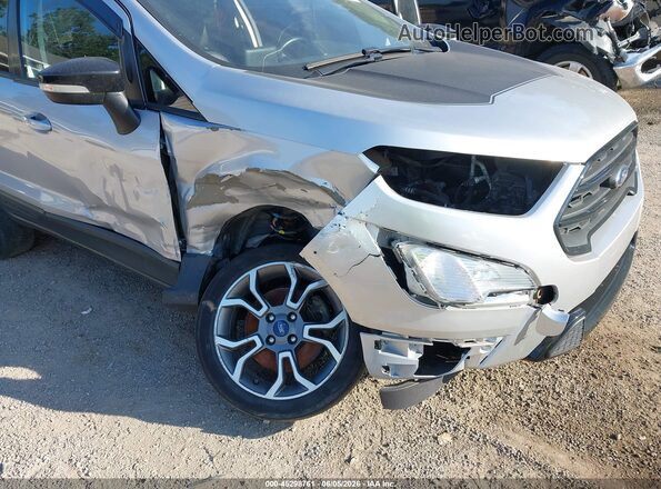 MAJ6S3JL6LC392361 2020 FORD ECOSPORT Silver Widok z przodu