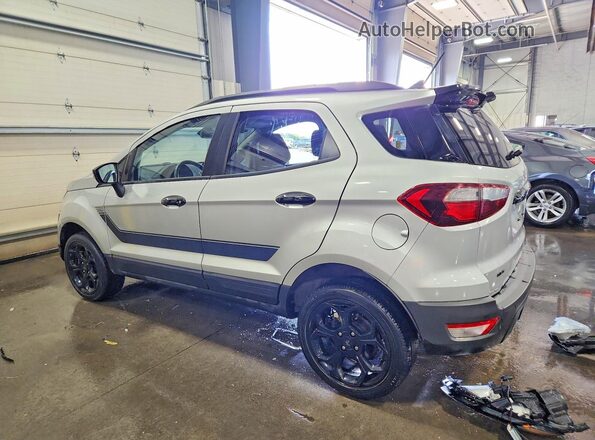 MAJ6S3JL6NC465263 2022 FORD ECOSPORT Silver Tył lewy