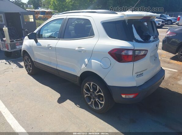 MAJ6S3JL7LC323050 2020 FORD ECOSPORT White Trasero izquierdo