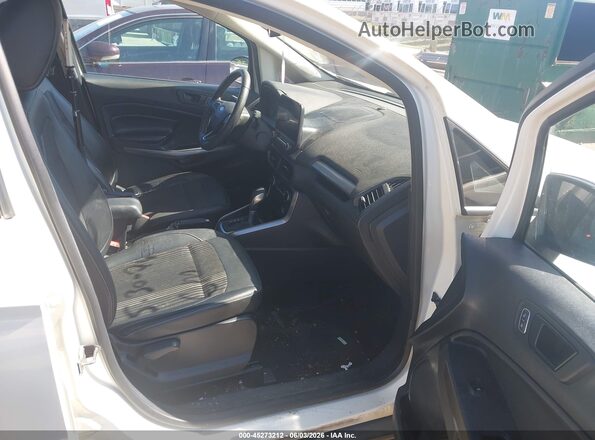 MAJ6S3JL7LC323050 2020 FORD ECOSPORT White Vista interior delantera