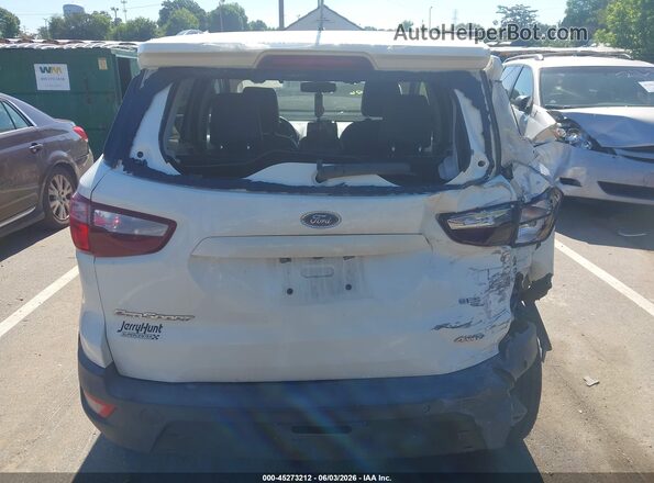 MAJ6S3JL7LC323050 2020 FORD ECOSPORT White 