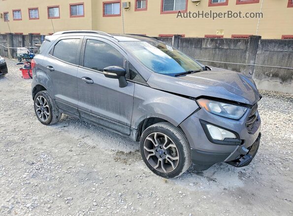 MAJ6S3JL7LC359174 2020 FORD ECOSPORT Gray Delantero derecho