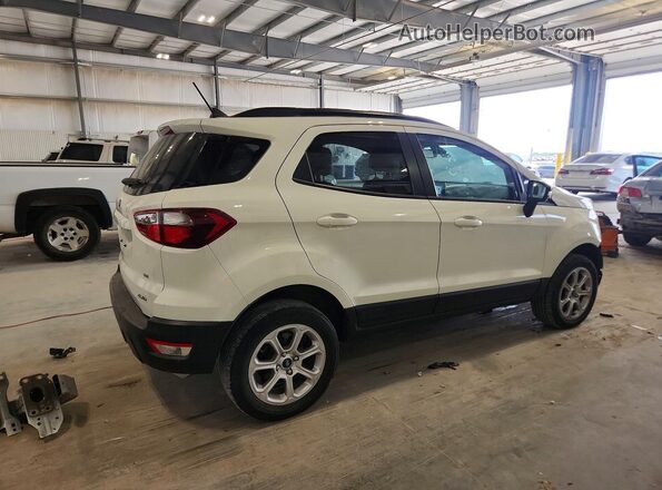 MAJ6S3JL8KC293538 2019 FORD ECOSPORT White Հետևի աջ