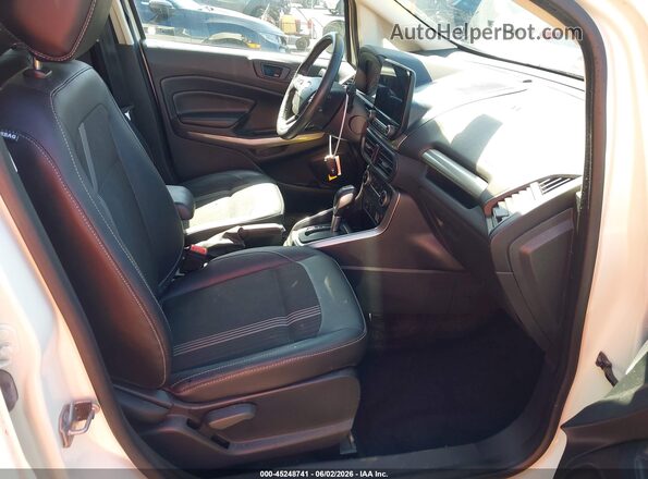 MAJ6S3JL8LC393379 2020 FORD ECOSPORT Белый Вид салона спереди