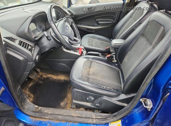 MAJ6S3JLXKC257155 2019 FORD ECOSPORT Blue 
