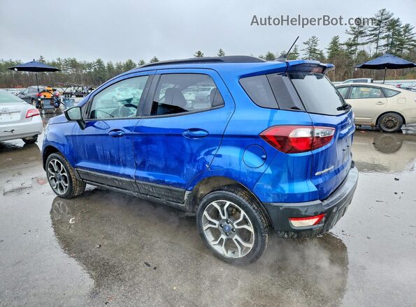 MAJ6S3JLXKC257155 2019 FORD ECOSPORT Blue 