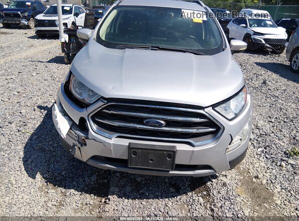MAJ6S3KL0KC283794 2019 FORD ECOSPORT Gray Widok z przodu