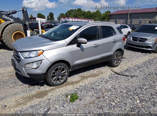 MAJ6S3KL0KC283794 2019 FORD ECOSPORT Gray Przód lewy