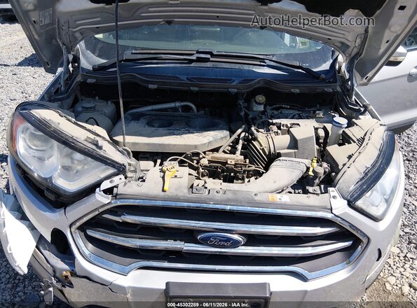 MAJ6S3KL0KC283794 2019 FORD ECOSPORT Gray Widok z tyłu