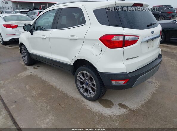 MAJ6S3KL0LC349200 2020 FORD ECOSPORT White Trasero izquierdo