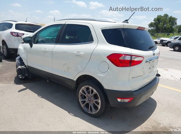 MAJ6S3KL0LC350492 2020 FORD ECOSPORT White Trasero izquierdo